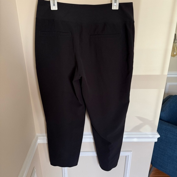 Athleta Brooklyn Mid Rise Ankle Pants Athlesuire Sz 12 Wrinkle Resistant Casual - Picture 5 of 10